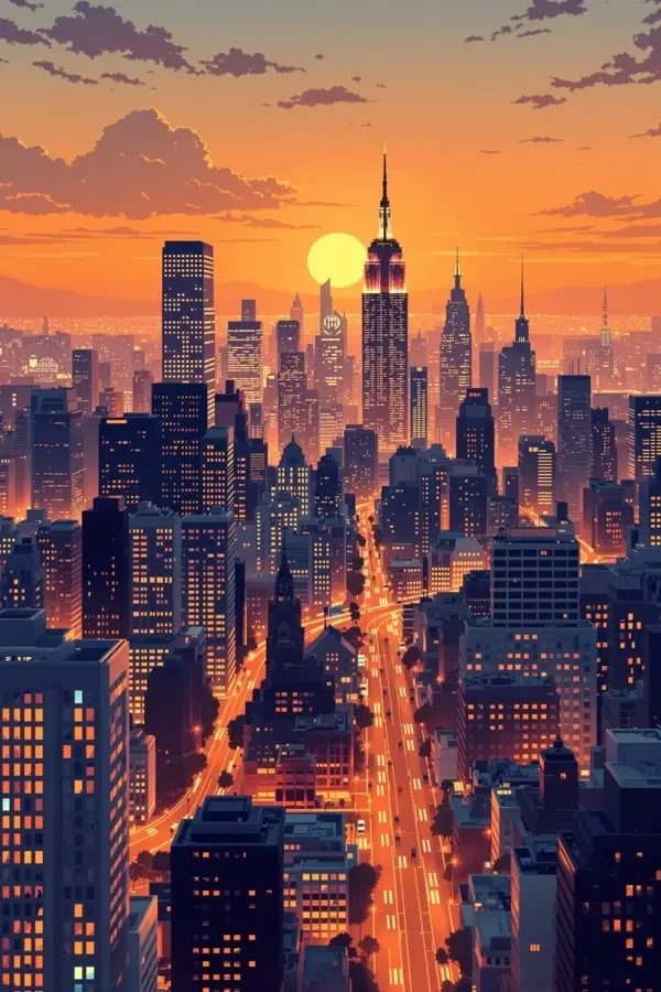 城市烟火